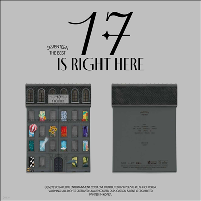 ƾ (Seventeen) - Seventeen Best Album - 17 Is Right Here (Here Version)(̱   )(̱ݿ)(2CD)