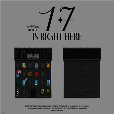 세븐틴 (Seventeen) - Seventeen Best Album - 17 Is Right Here (Here Version)(미국반 독점 엽서 랜덤)(2CD)