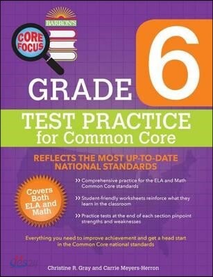Core Focus Grade 6: Test Practice for Common Core