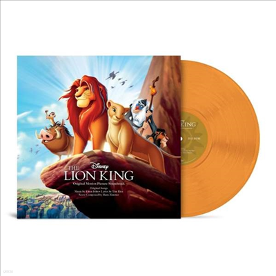 O.S.T. - Lion King (̿ ŷ) (Soundtrack)(Ltd)(180g Colored LP)