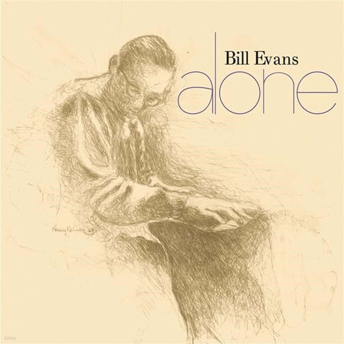 Bill Evans (빌 에반스) - Alone [화이트 컬러 LP]