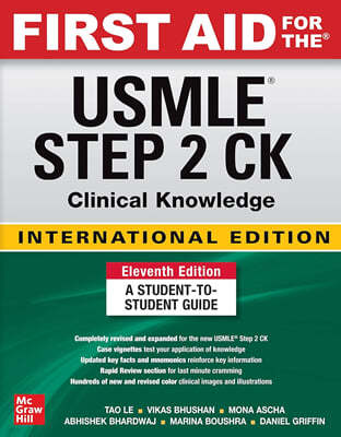 First Aid for the USMLE Step 2 CK, 11/E (IE)