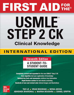 First Aid for the USMLE Step 2 CK, 11/E (IE)