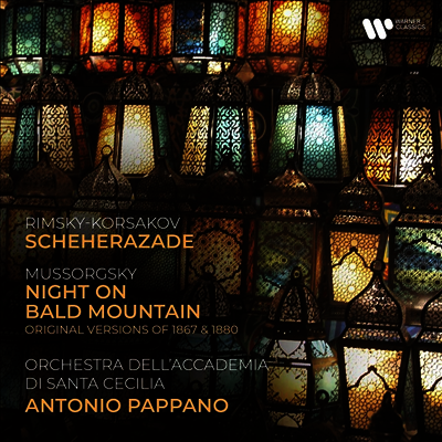 림스키-코르사코프: 세헤라자데 & 무소르그스키: 민둥산의 하룻밤 (Rimsky Korsakov: Scheherazade & Mussorgsky: Night on Bald Mountain)(CD) - Antonio Pappano
