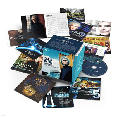 래틀 - 베를린 필 (Simon Rattle - The Berlin Years) (45CD Boxset) - Simon Rattle