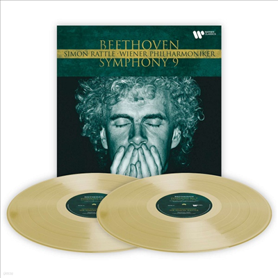 베토벤: 교향곡 9번 '합창' (Beethoven: Symphony No.9 'Choral')( (Red Gold Vinyl)(Limited Edition)(2LP) - Simon Rattle