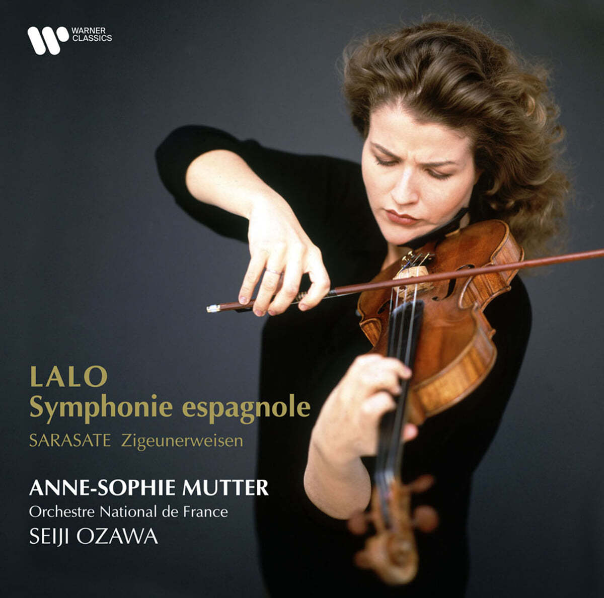 Anne-Sophie Mutter 랄로: 스페인 교향곡 / 사라사테: 치고이네르바이젠 (Lalo: Symphonie Espagnole) [LP]