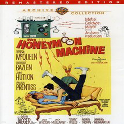 The Honeymoon Machine (스티브 맥퀸: 더 허니문 머신) (Remastered) (DVD-R) (1961)