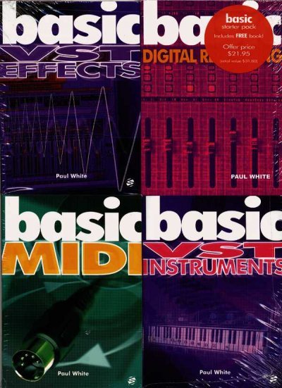 Computer Recording Basics: Basic Digital Recording/Basic MIDI/Basic VST Effects/Basic VST Instrument