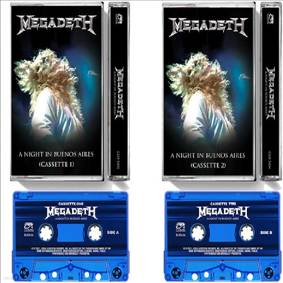 Megadeth - A Night In Buenos Aires (Cassette Tape)