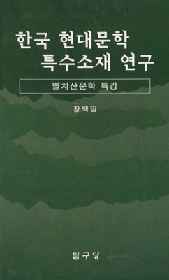 한국 현대문학 특수소재 연구