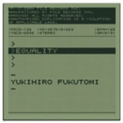 Yukihiro Fukutomi / Equality (2CD)
