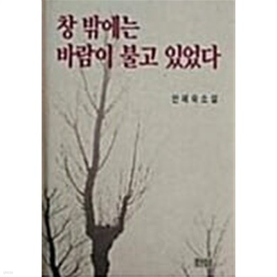 창 밖에는 바람이 불고 있었다