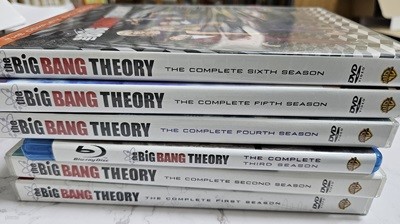 the big bang theory (빅뱅이론) season 1~6 (DVD 17장-시즌3은 블루레이 2장) [직수입]