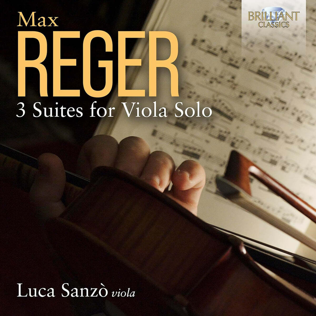 Luca Sanzo 레거 / 비외탕 / 펜데레츠키 / 브리튼 / 스트라빈스키: 비올라 독주곡 (Reger: 3 Suites for Viola Solo)