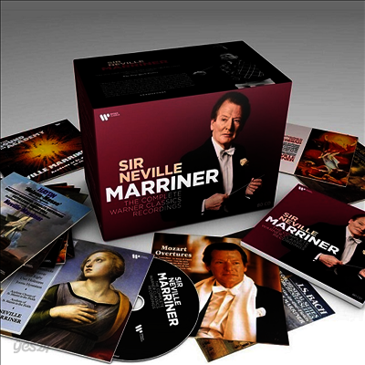 네빌 마리너 탄생 100주년 - 워너 전집 (Neville Marriner - The Complete Warner Recordings) (80CD Boxset) - Neville Marriner