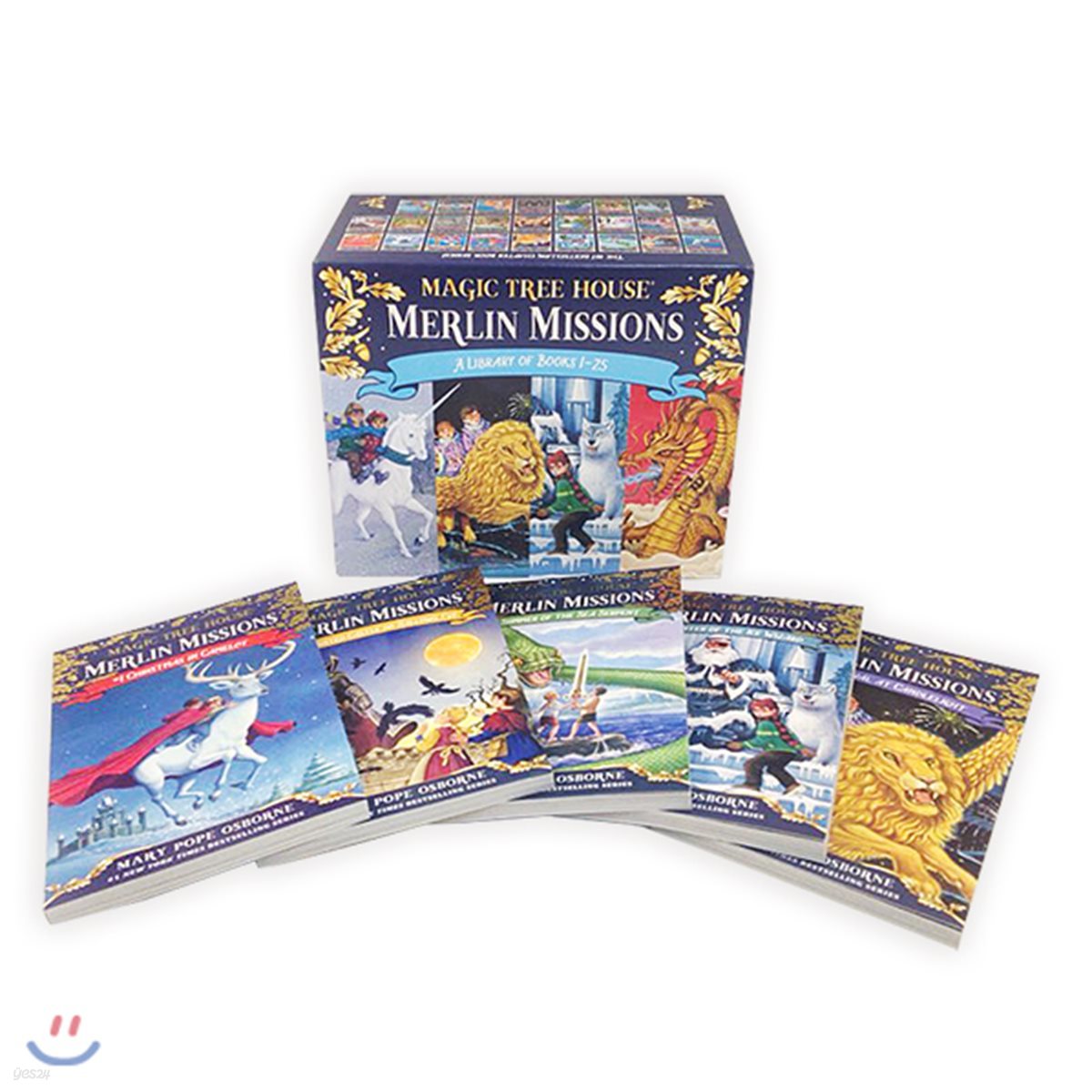 Magic Tree House Merlin Missions #1~25 Boxed Set