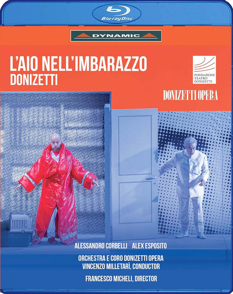Vincenzo Milletari  도니체티: 오페라 &#39;난처한 가정교사&#39; (Donizetti: L&#39;ajo nell&#39;imbarazzo)