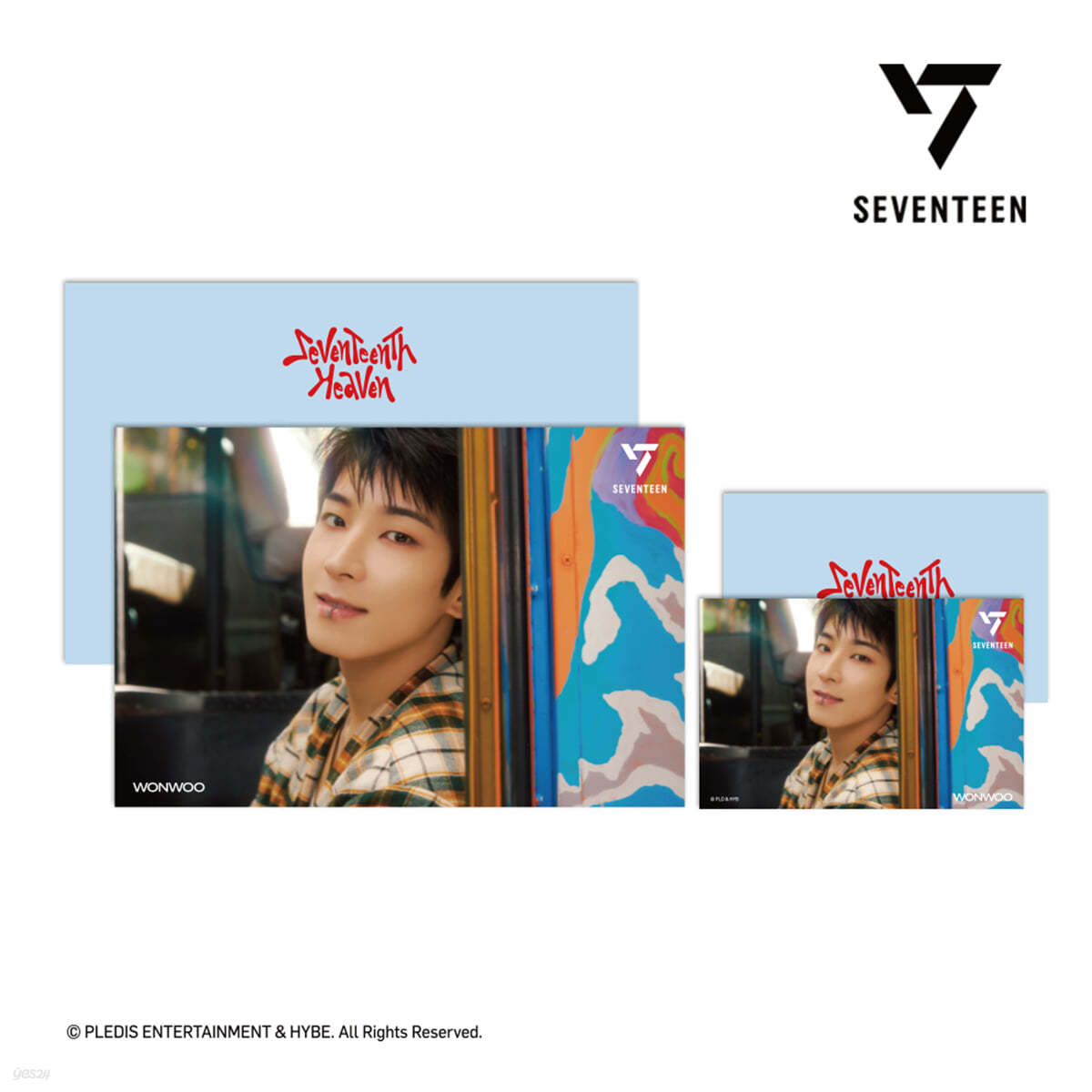 [SEVENTEEN - SEVENTEENTH HEAVEN] 3D 렌티큘러 엽서 [PM 2:14 ver.][원우 ver.]