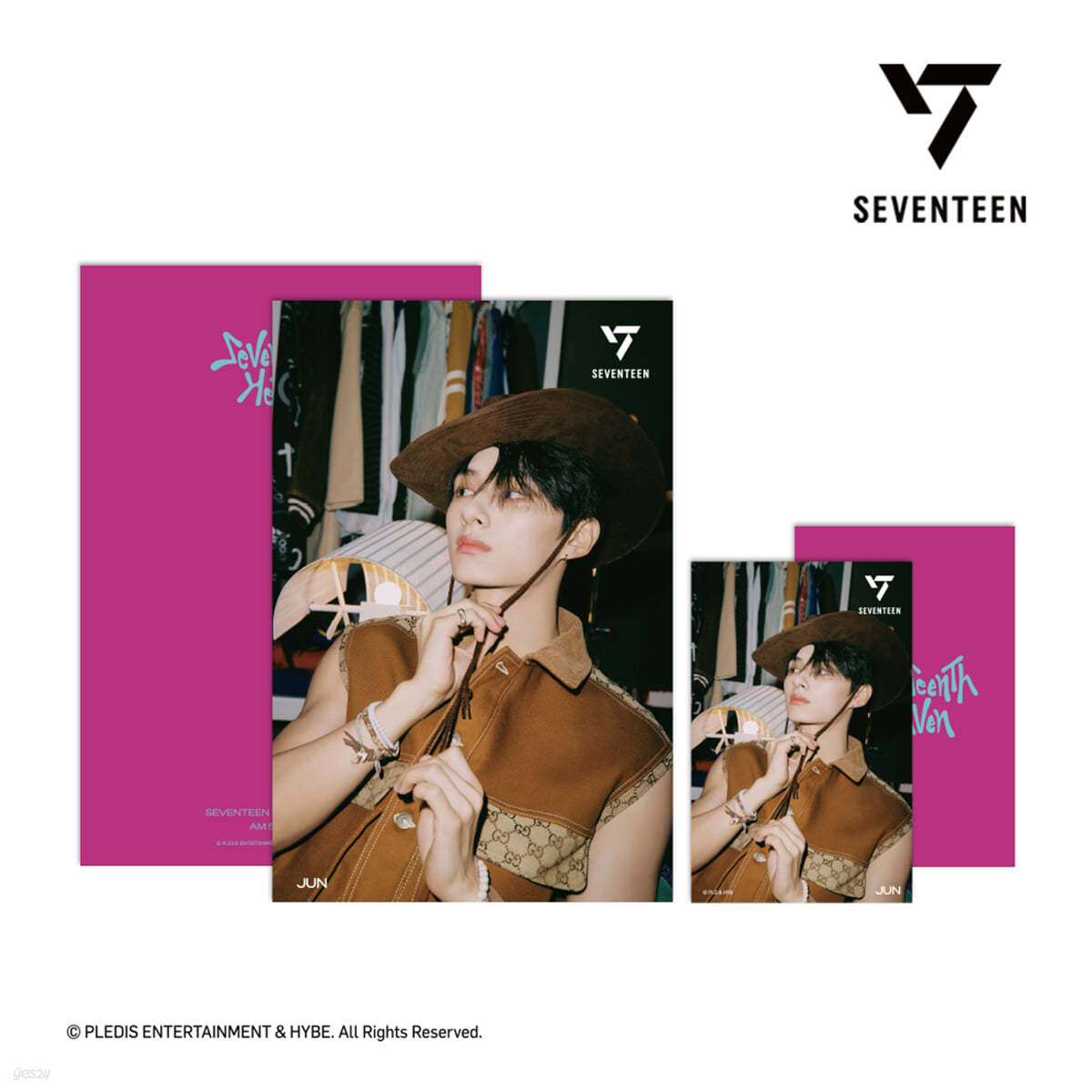 [SEVENTEEN - SEVENTEENTH HEAVEN] 3D 렌티큘러 엽서 [AM 5:26 ver.][준 ver.]