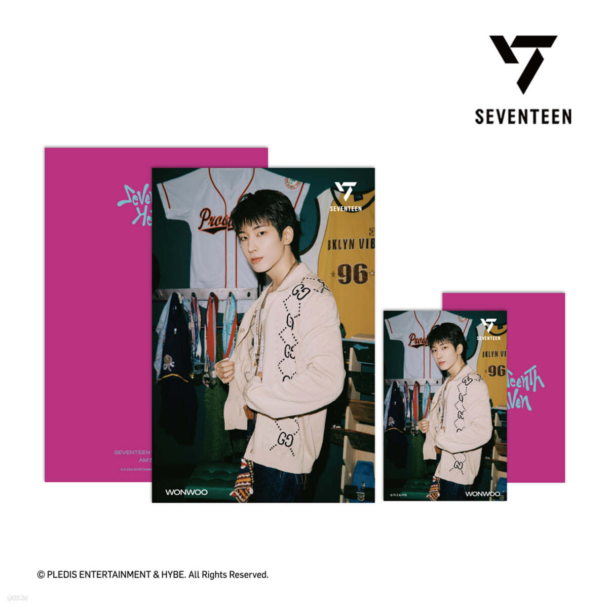 [SEVENTEEN - SEVENTEENTH HEAVEN] 3D 렌티큘러 엽서 [AM 5:26 ver.][원우 ver.]