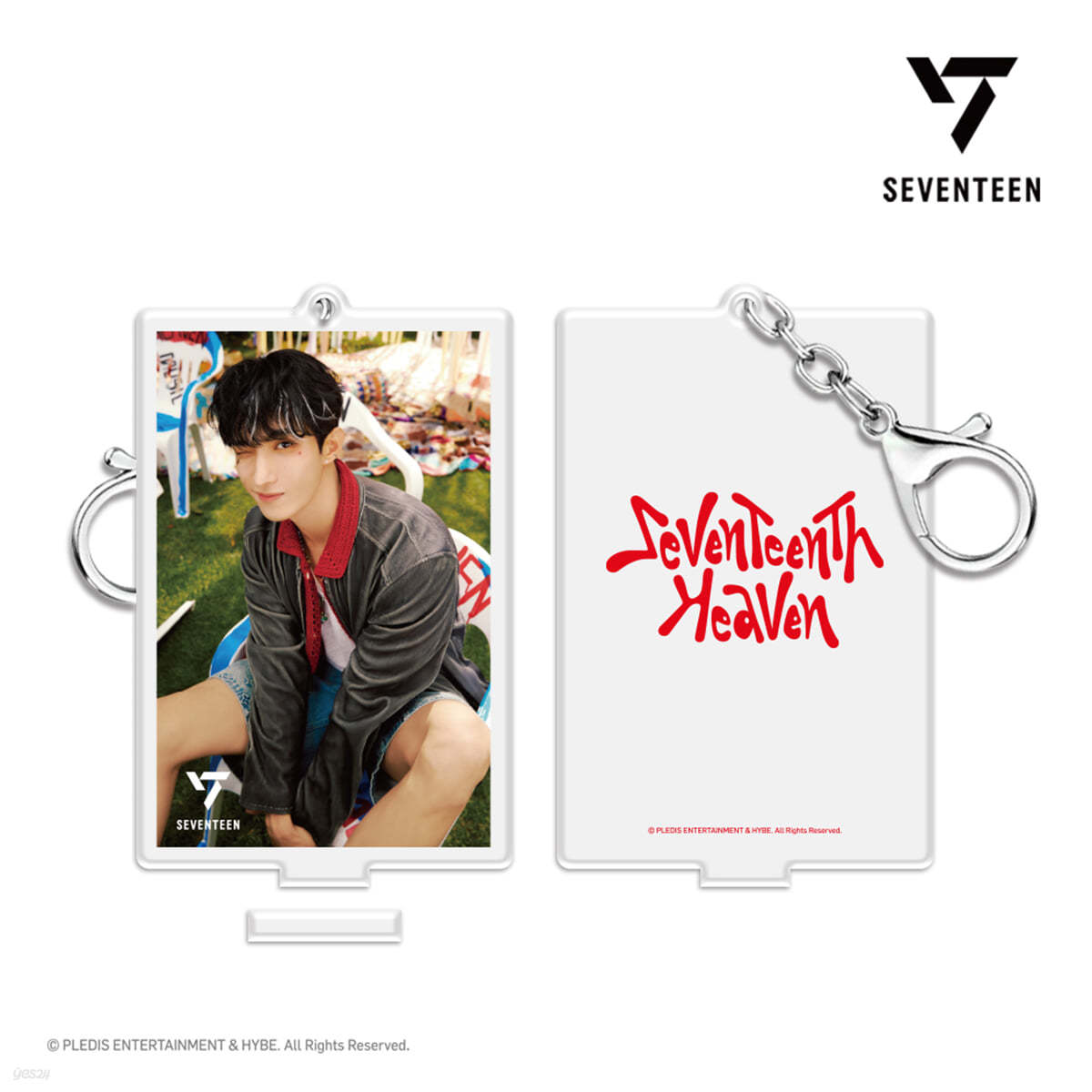 [SEVENTEEN - SEVENTEENTH HEAVEN] 3D 렌티큘러 아크릴키링 & 스탠드 [PM 2:14 ver.][도겸 ver.]