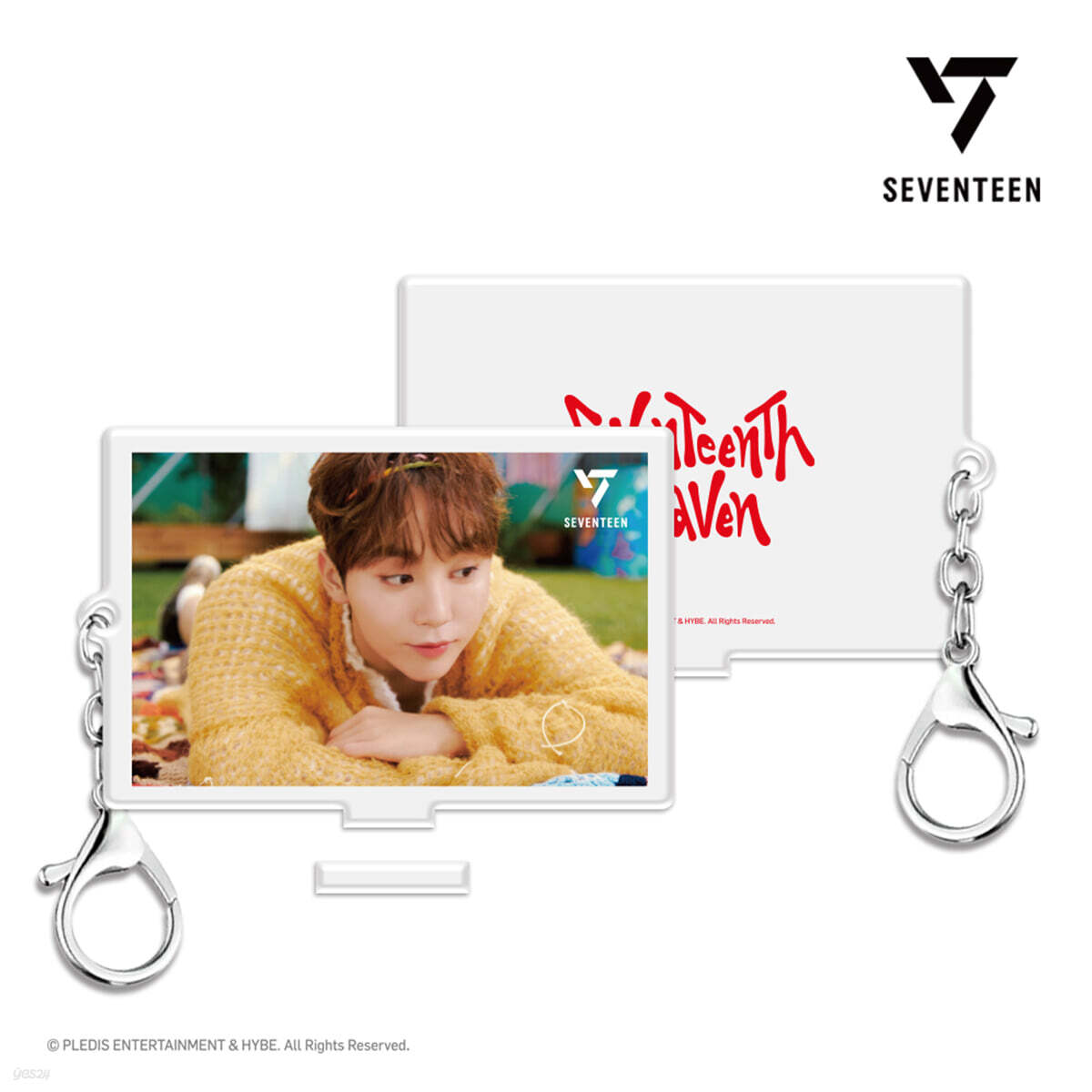 [SEVENTEEN - SEVENTEENTH HEAVEN] 3D 렌티큘러 아크릴키링 & 스탠드 [PM 2:14 ver.][승관 ver.]