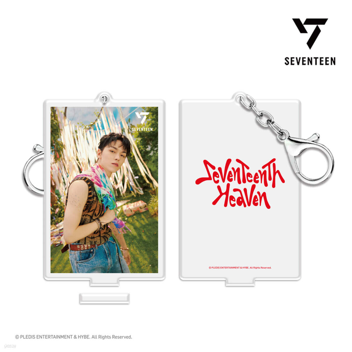[SEVENTEEN - SEVENTEENTH HEAVEN] 3D 렌티큘러 아크릴키링 & 스탠드 [PM 2:14 ver.][버논 ver.]