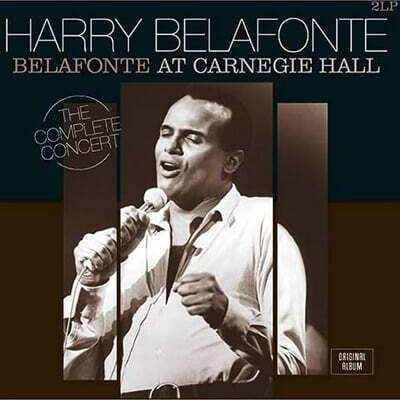 Harry Belafonte — Belafonte At Carnegie Hall 앨범 커버