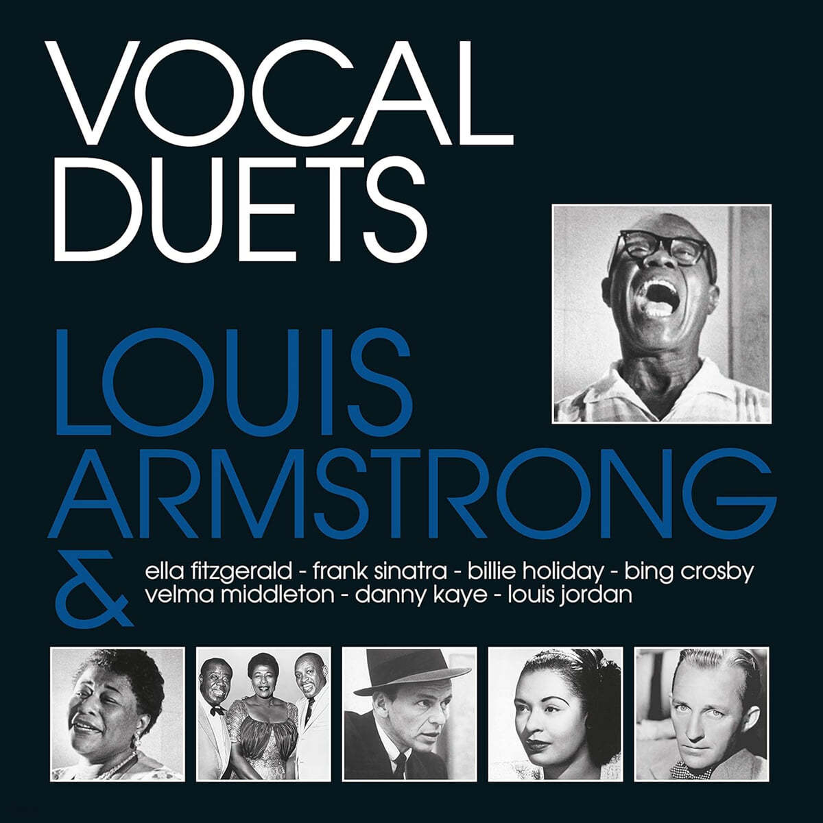 Louis Armstrong (루이 암스트롱) - Vocal Duets [투명 블루 컬러 LP]