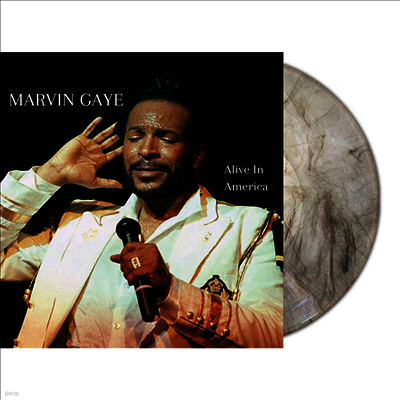Marvin Gaye — Alive In America 앨범 커버