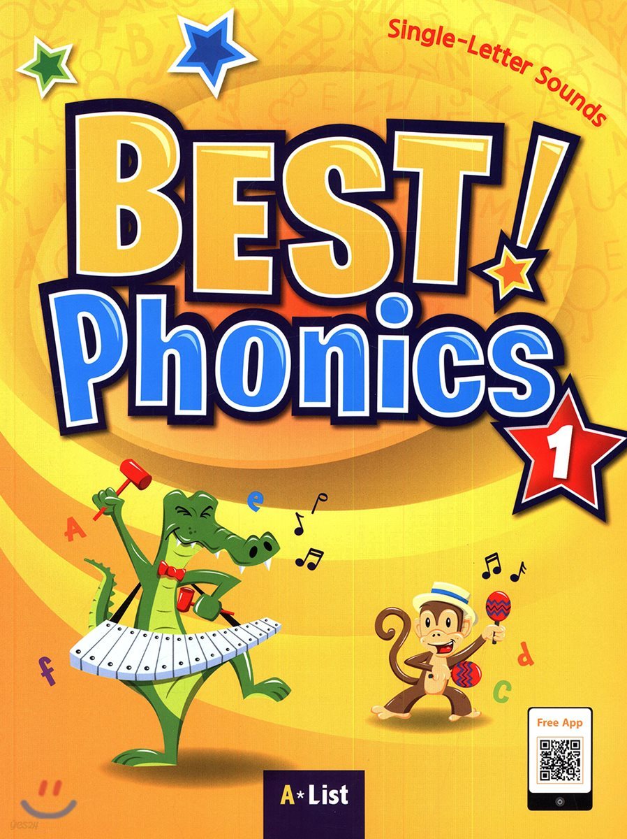 Best Phonics 1: Single-Letter Sounds (Student Book)