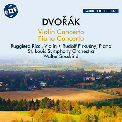 Ruggiero Ricci / Rudolf Firkusny 드보르작: 바이올린, 피아노 협주곡 등 (Dvorak: Violin Concerto & Piano Concerto)