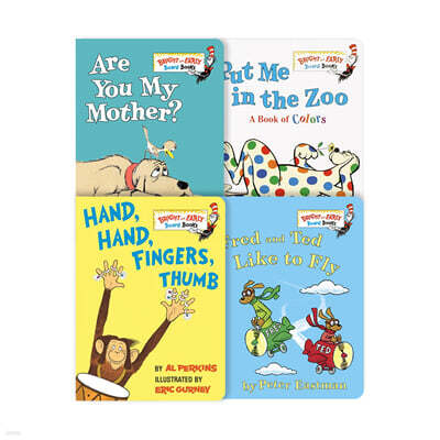 [노부영]브라이트 얼리 보드북 베스트 4종 (CD 미포함)