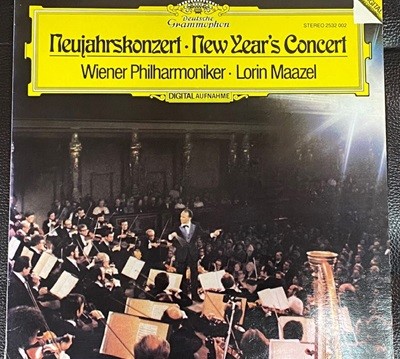 [LP] 로린 마젤 - Lorin Maazel - 1980 New Year's Concert LP [성음-라이센스반]