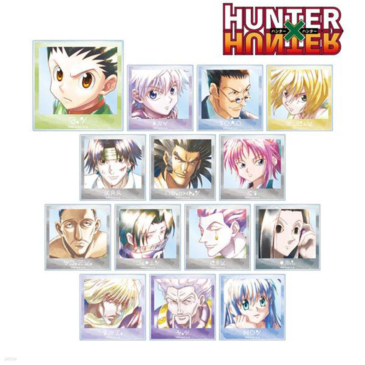 (예약도서) HUNTER&#215;HUNTER トレ-ディング Ani-Art aqua label アクリルカ-ド