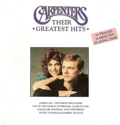 [][CD] Carpenters - Their Greatest Hits