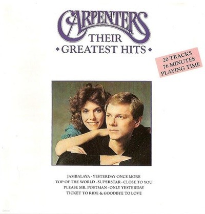 [수입][CD] Carpenters - Their Greatest Hits