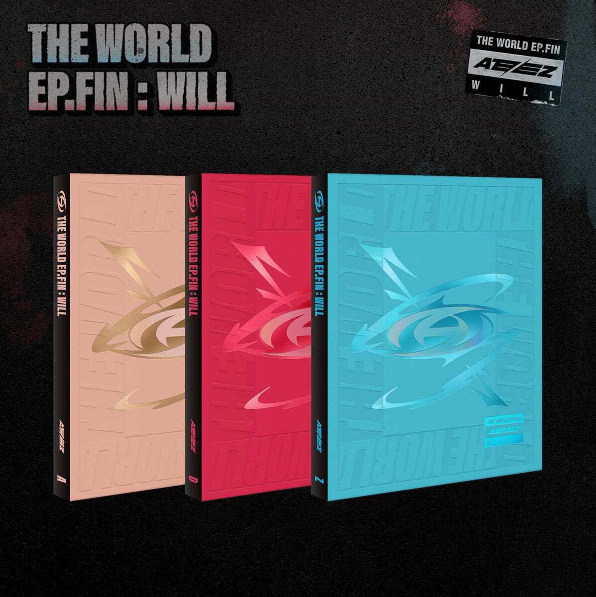 에이티즈 (ATEEZ) - THE WORLD EP.FIN : WILL [3종 SET]