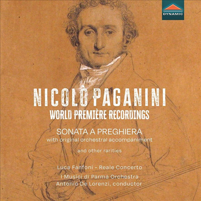 ݷ İϴ    (Nicolo Paganini: Sonata a Preghiera and other rarities)(CD) - Luca Fanfoni