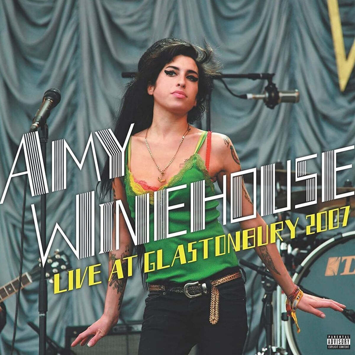 Amy Winehouse (에이미 와인하우스) - Live At Glastonbury 2007 [투명 컬러 2LP] 