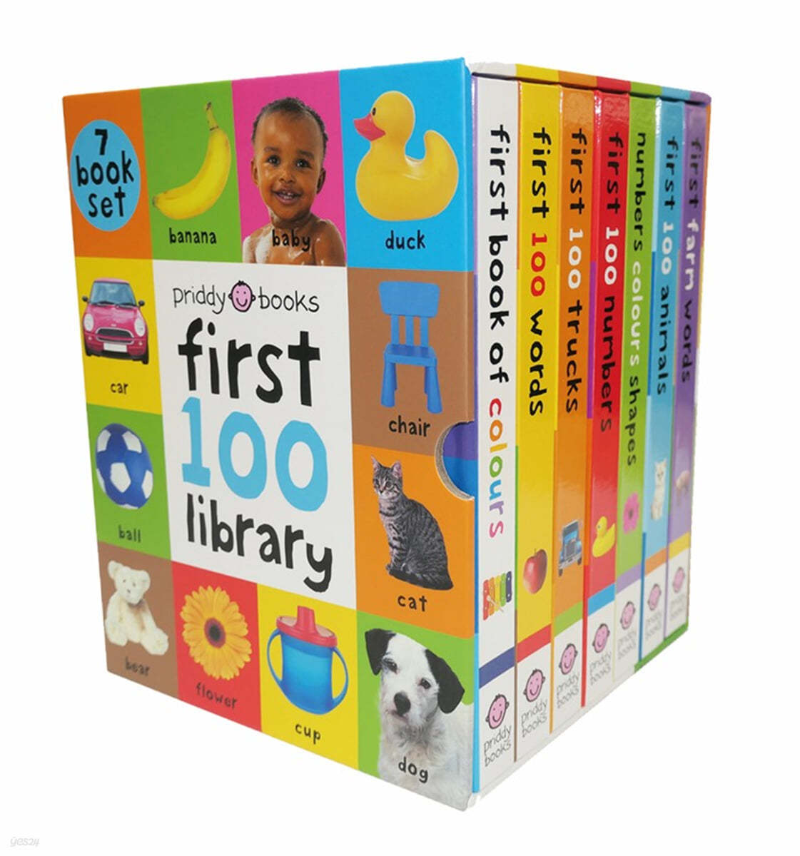 First 100 7-book Library (Unpadded covers)