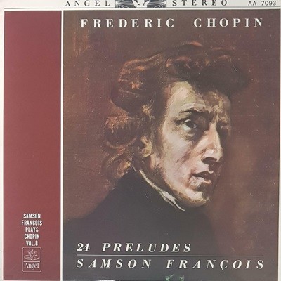 [Ϻ][LP] Samson Francois - Chopin: 24 Preludes [Red Vinyl]