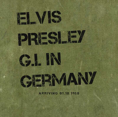 Elvis Presley (엘비스 프레슬리) — Elvis In Germany 앨범 커버