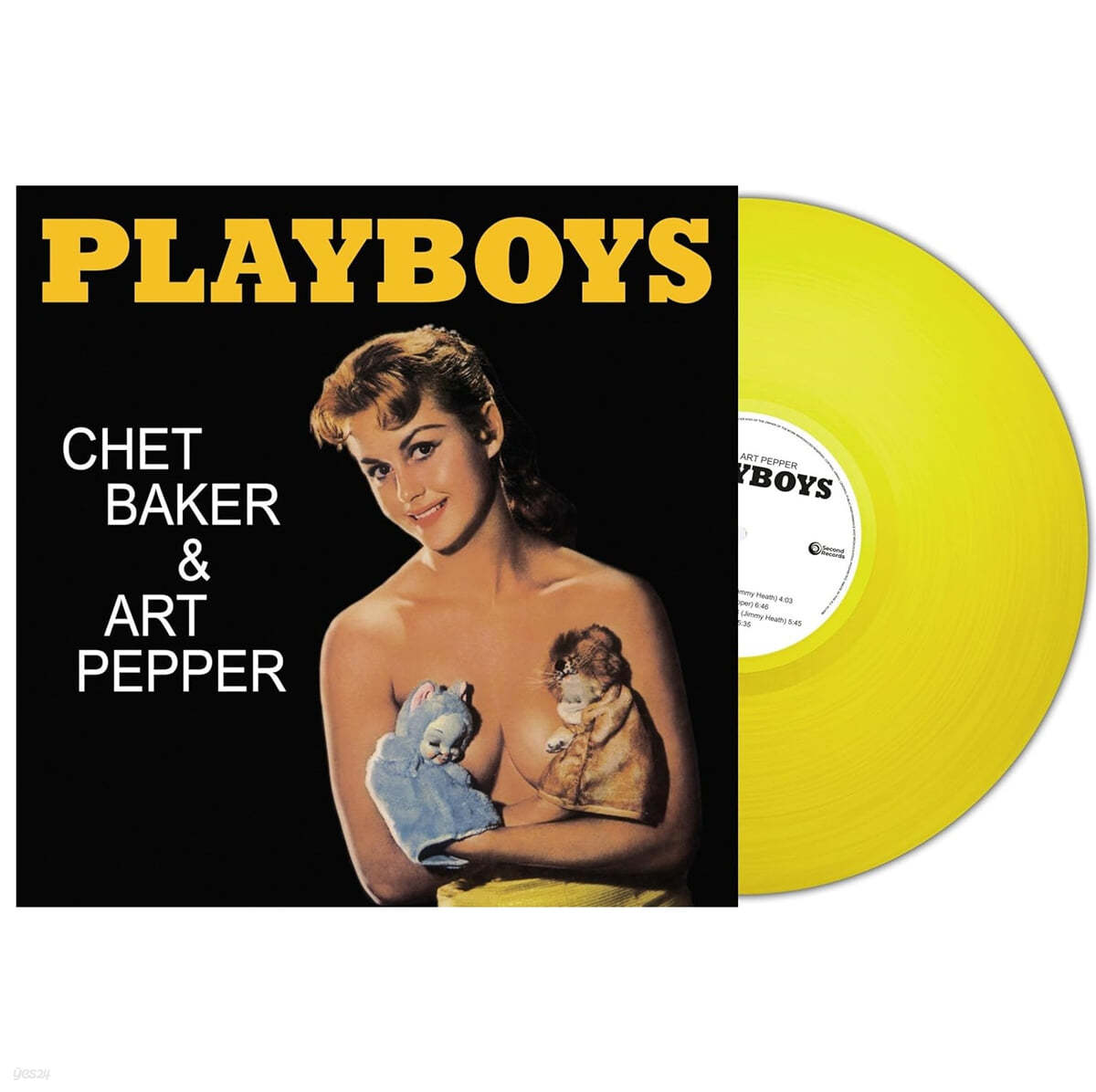 Chet Baker & Art Pepper (쳇 베이커 & 아트 페퍼) - Playboys [옐로우 컬러 LP]