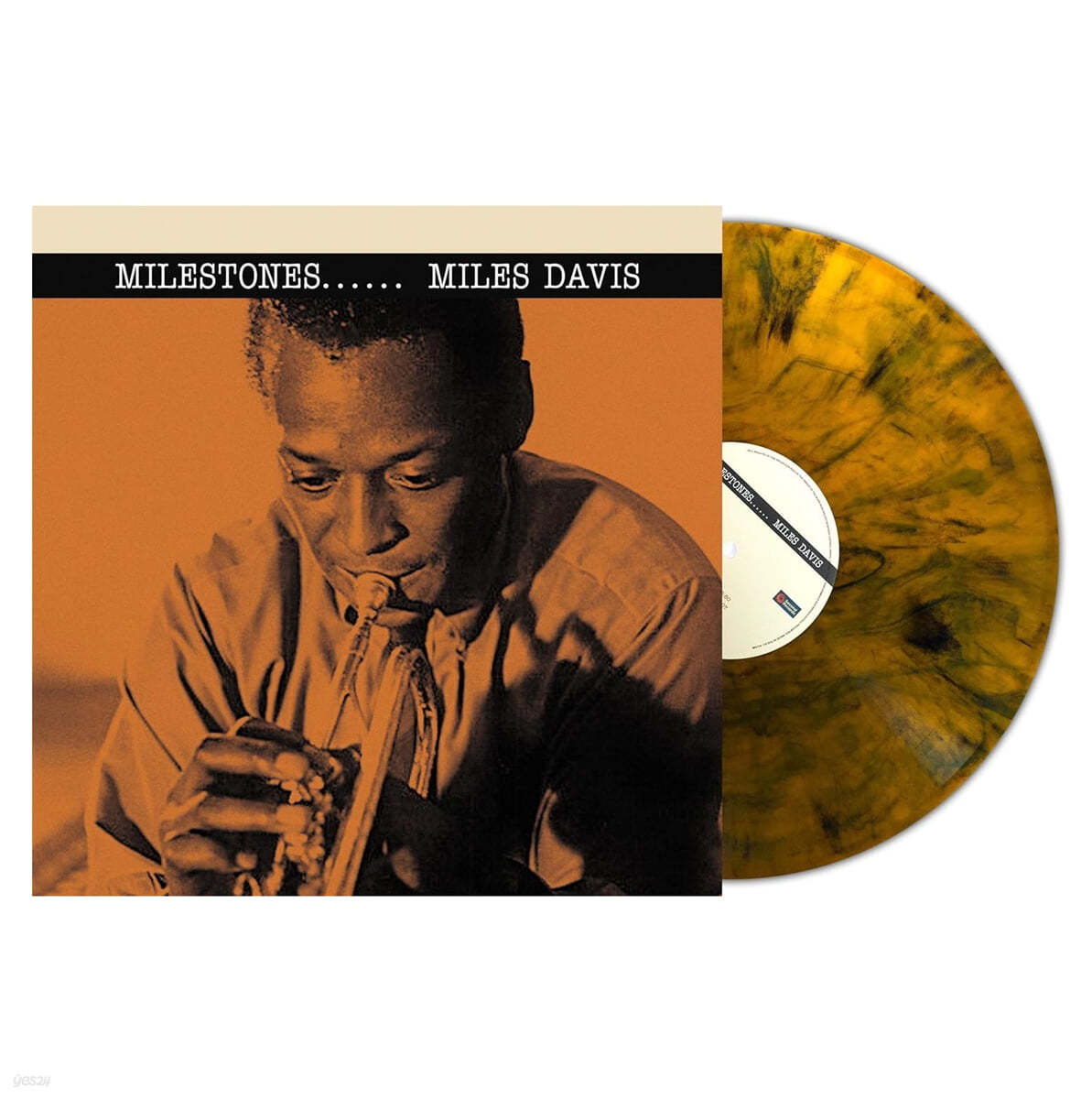 Miles Davis (마일즈 데이비스) - Milestones [오렌지 마블 컬러 LP] 