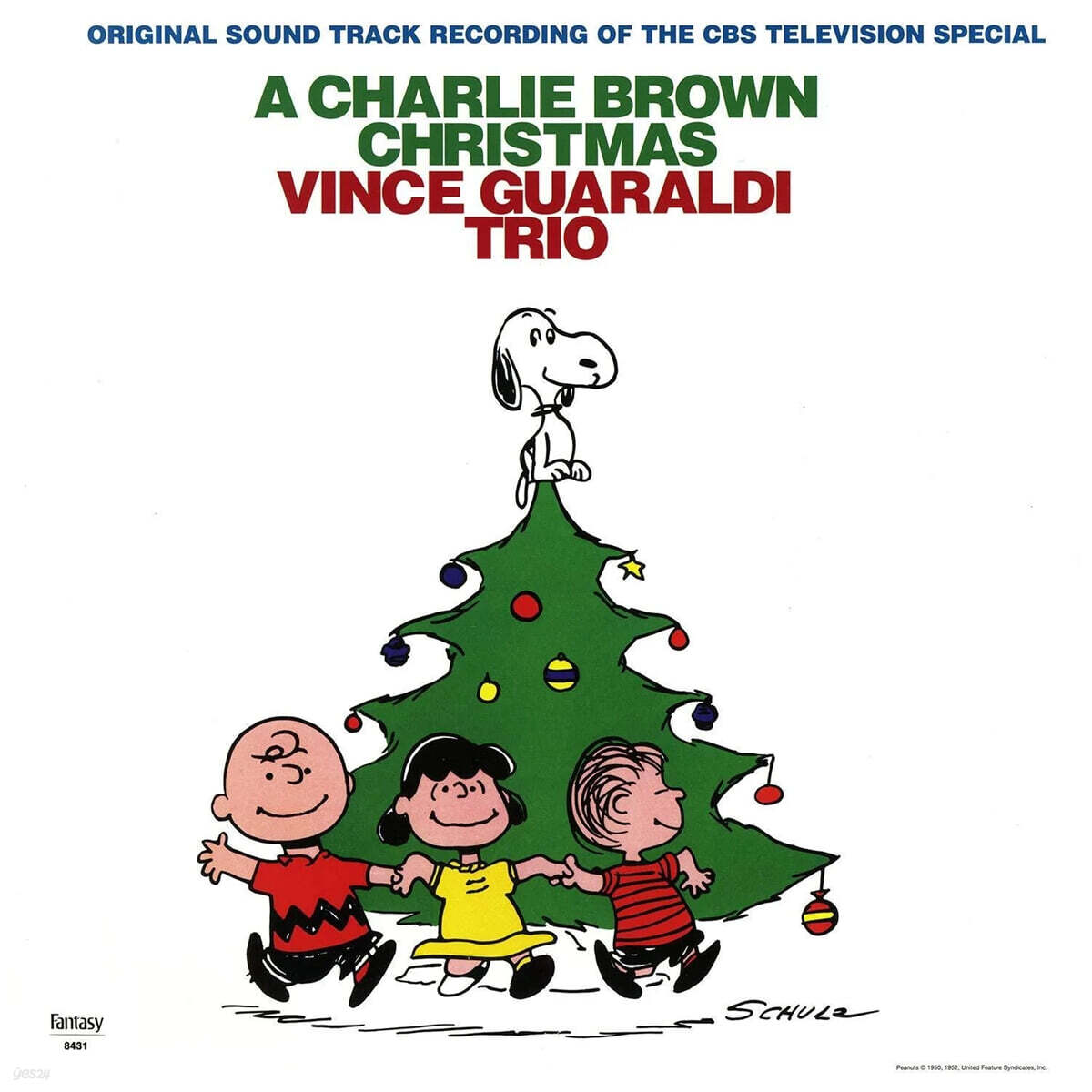 찰리 브라운 크리스마스 음악 (A Charlie Brown Christmas OST) [스노우스톰 컬러 2LP]