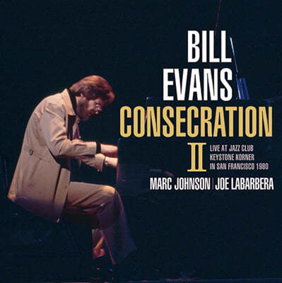 Bill Evans Trio — Consecration 2 앨범 커버