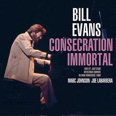 Bill Evans Trio — Consecration Immortal 앨범 커버