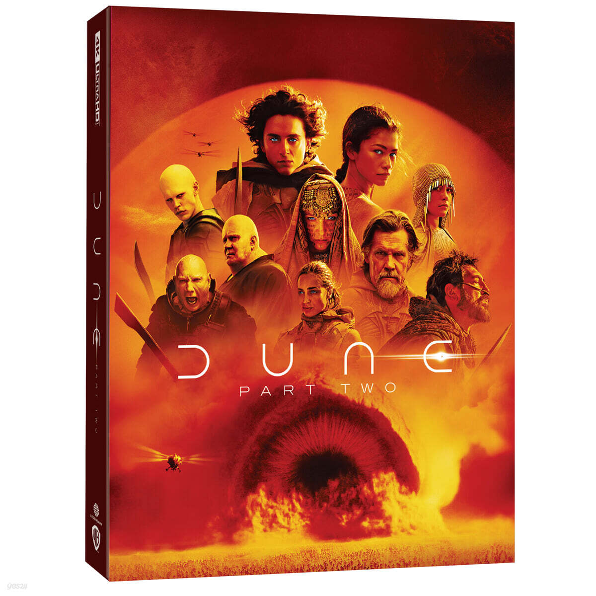 듄:파트2 (2Disc, 4K UHD 초도한정 슬립케이스 + 36p 포토북) : 블루레이